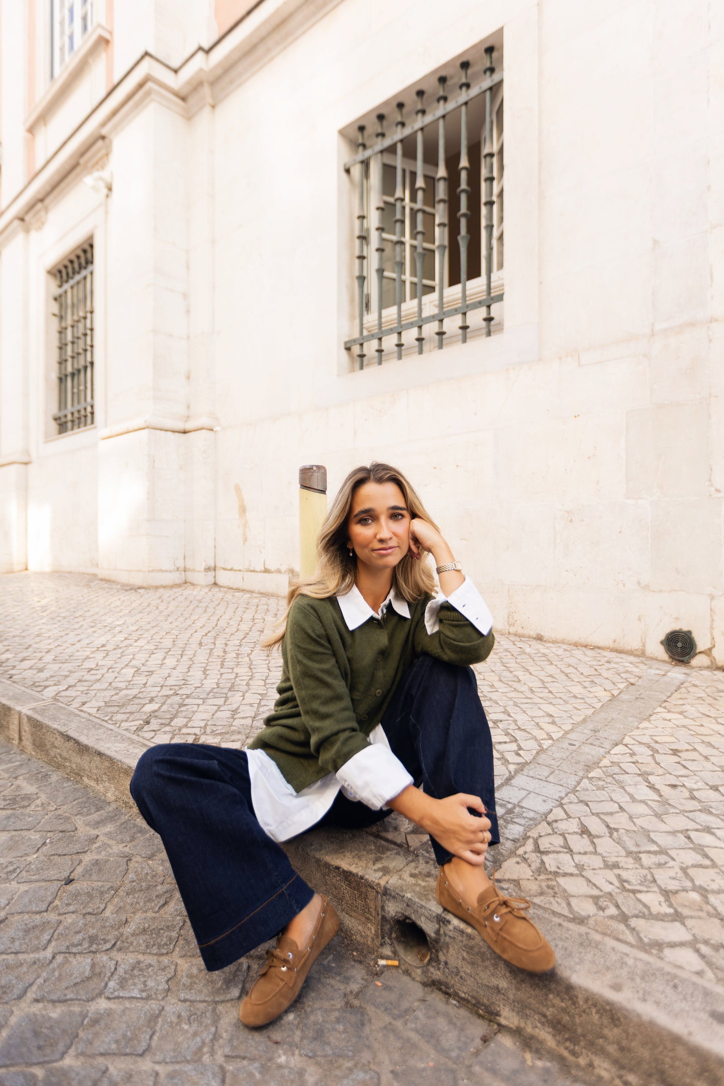 Cardigan Olive