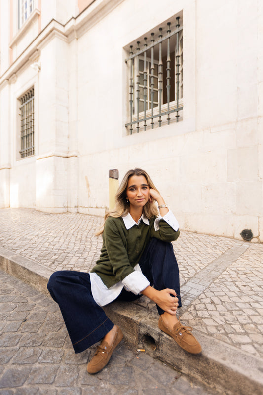 Cardigan Olive