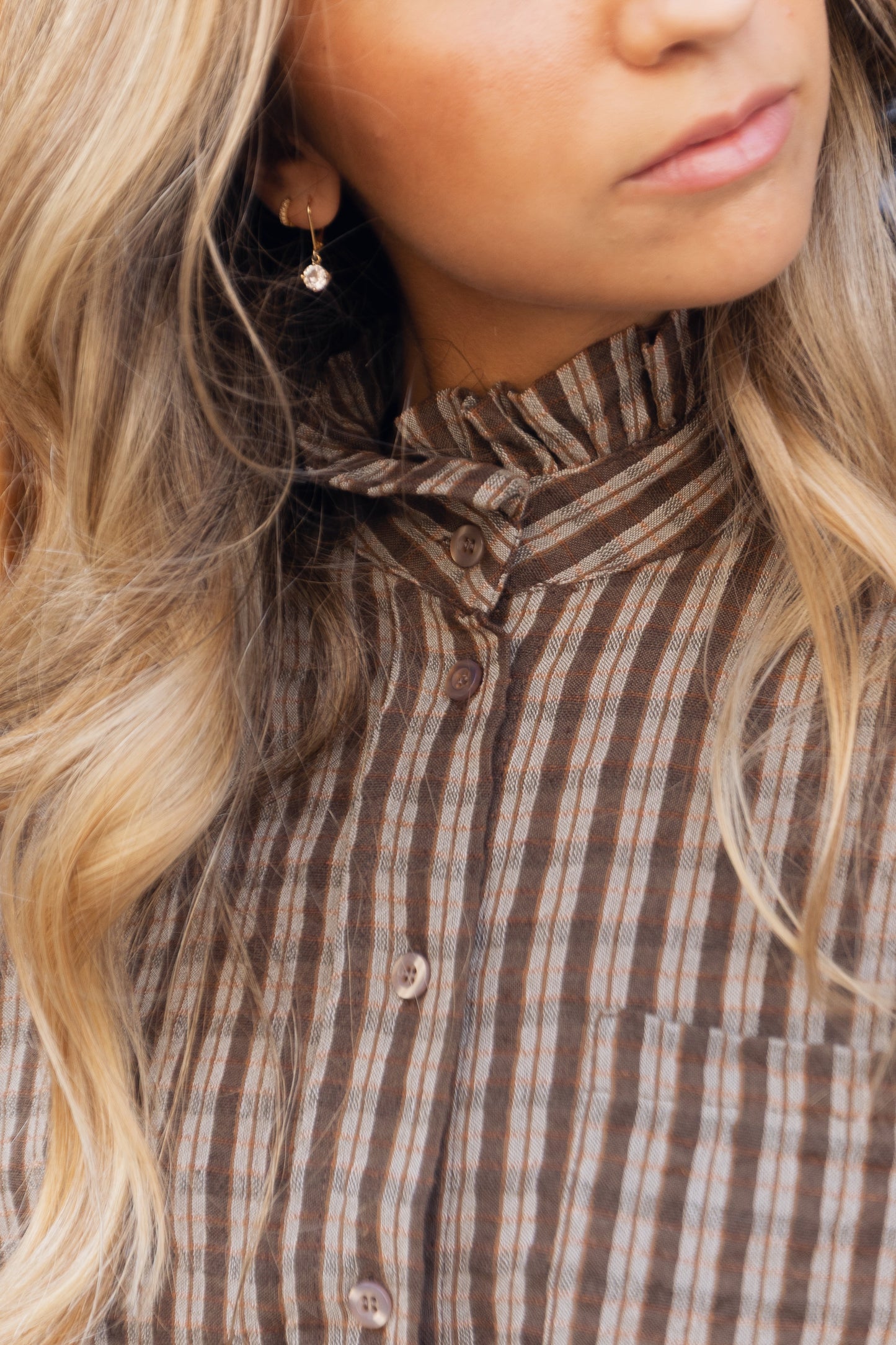 Camisa Vichy Brown