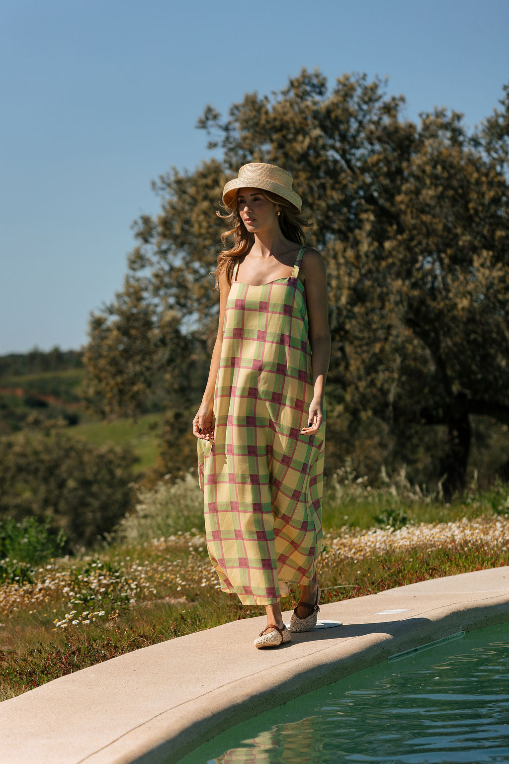 Sun Lines Dress