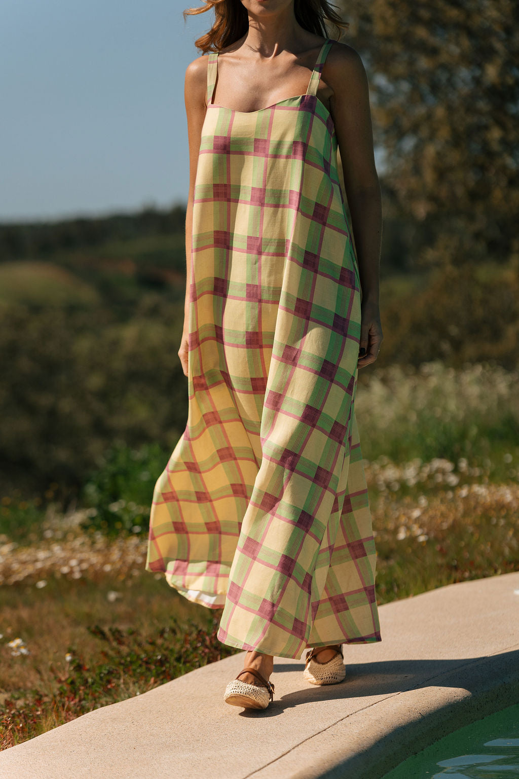 Sun Lines Dress