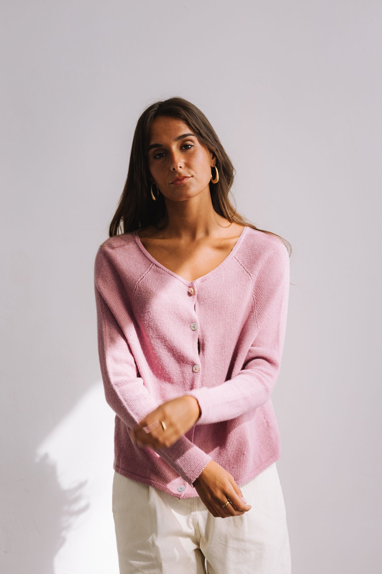 Cardigan Attitude Rosa